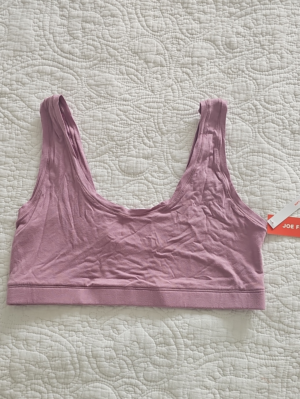 Joe Fresh Mauve Scoop Bralette